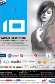 Sarah Geronimo Perfect 10 Concert