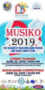 Musiko 2019 “The Grandest Marching Band Parade and Show Competition”