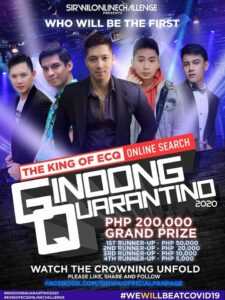 Ginoong Quarantino 2020: The King Of ECQ Online Search