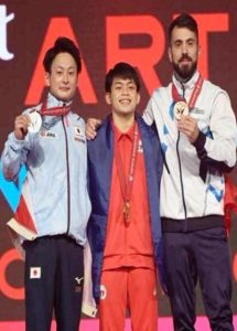 Carlos Yulo, Gold Medal, Vault 2021 Artistics Gymnastics World Championship